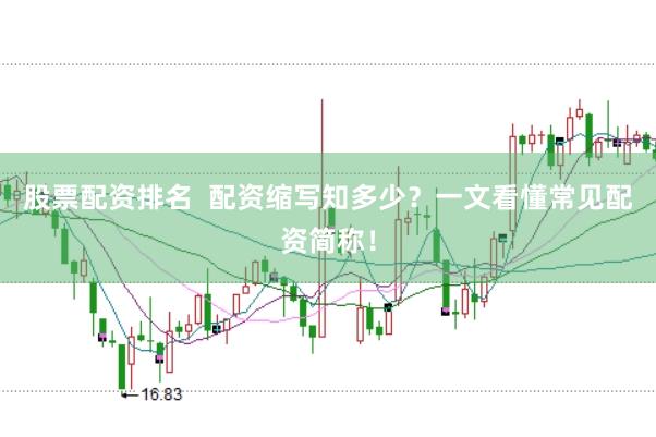 股票配资排名  配资缩写知多少？一文看懂常见配资简称！