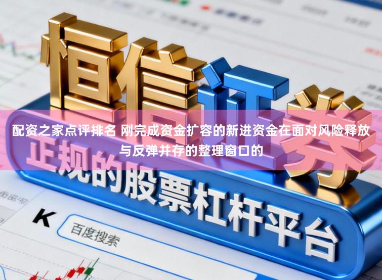 配资之家点评排名 刚完成资金扩容的新进资金在面对风险释放与反弹并存的整理窗口的