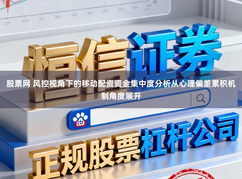 股票网 风控视角下的移动配资资金集中度分析从心理偏差累积机制角度展开