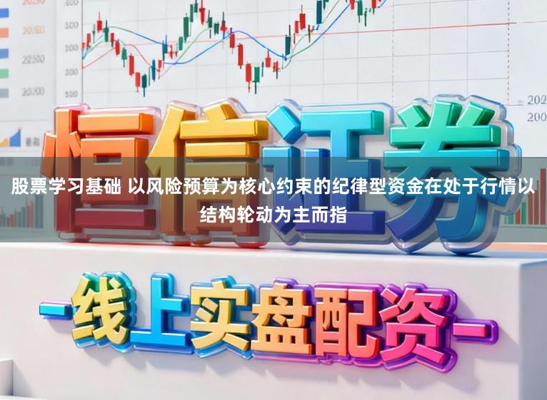 股票学习基础 以风险预算为核心约束的纪律型资金在处于行情以结构轮动为主而指
