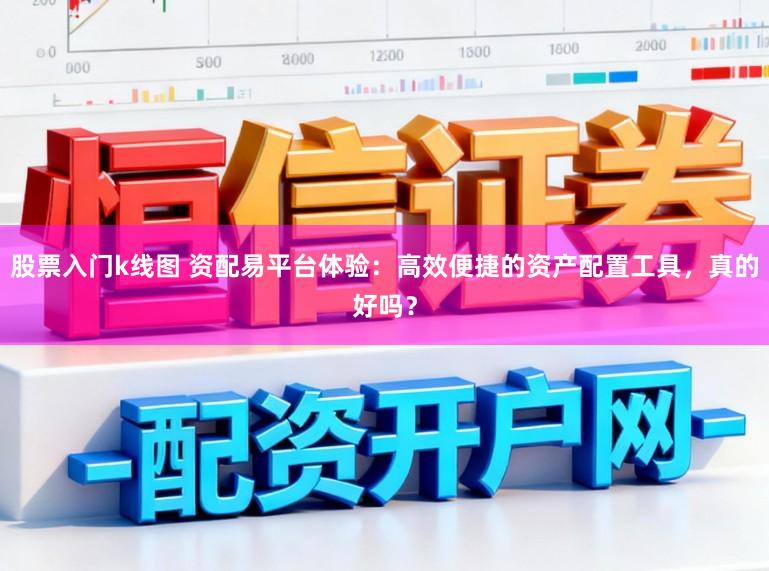 股票入门k线图 资配易平台体验:高效便捷的资产配置工具,真的好吗?