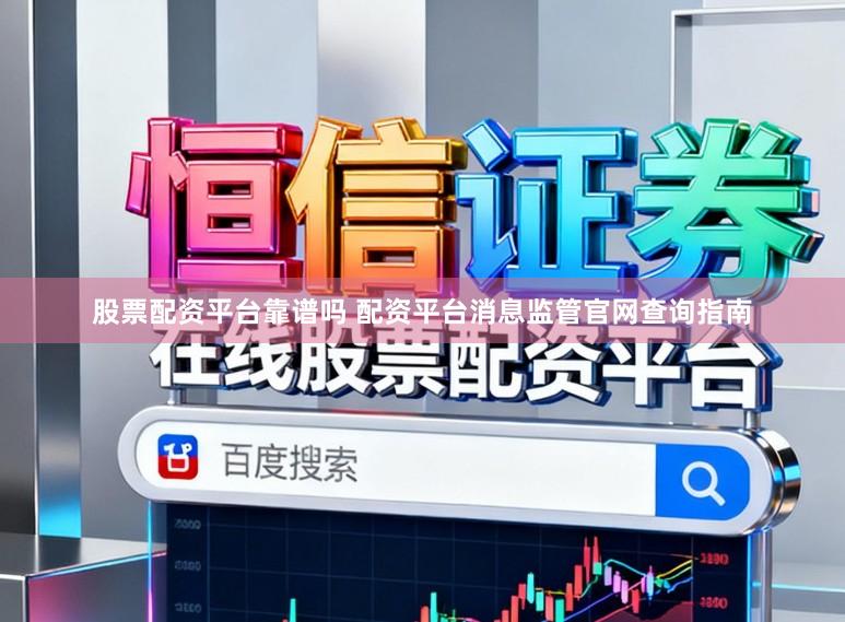 股票配资平台靠谱吗 配资平台消息监管官网查询指南