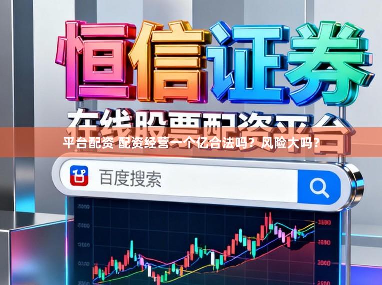 平台配资 配资经营一个亿合法吗？风险大吗？